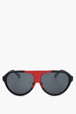 Discount KRIS VAN ASSCHE Occhiali da Sole Aviator con Montatura Bicolore Uomo Occhiali Da Sole