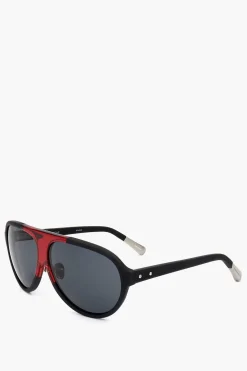 Discount KRIS VAN ASSCHE Occhiali da Sole Aviator con Montatura Bicolore Uomo Occhiali Da Sole