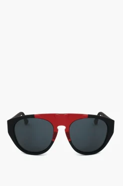 KRIS VAN ASSCHE Occhiali da Sole Aviator con Montatura Bicolore>Linda Farrow Hot