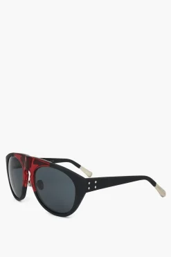 KRIS VAN ASSCHE Occhiali da Sole Aviator con Montatura Bicolore>Linda Farrow Hot