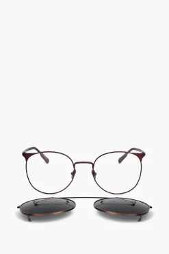 KRIS VAN ASSCHE Occhiali da Sole Wayfarer con Mascherina Removibile>Linda Farrow Fashion