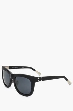 Discount KRIS VAN ASSCHE Occhiali da Sole Wayfarer con Montatura in Plastica Uomo Occhiali Da Sole