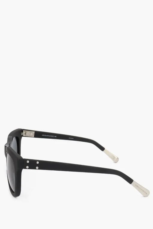 Discount KRIS VAN ASSCHE Occhiali da Sole Wayfarer con Montatura in Plastica Uomo Occhiali Da Sole