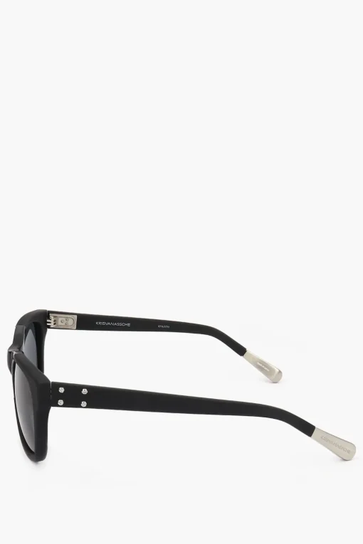 New KRIS VAN ASSCHE Occhiali da Sole Wayfarer con Montatura Matte Uomo Occhiali Da Sole