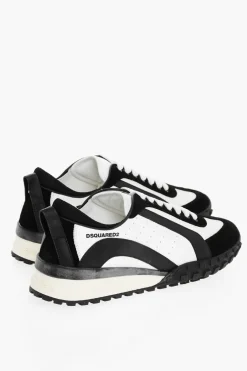 Outlet LEGEND Sneakers in Pelle con Dettagli in Suede Uomo Sneaker