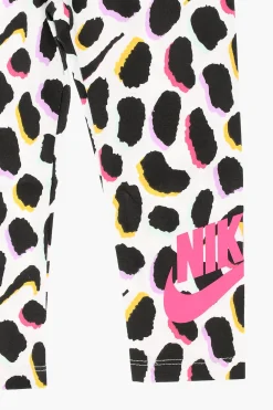 Online Leggings a Fantasia in Cotone Stretch Abbigliamento