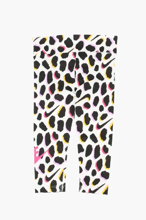 Online Leggings a Fantasia in Cotone Stretch Abbigliamento