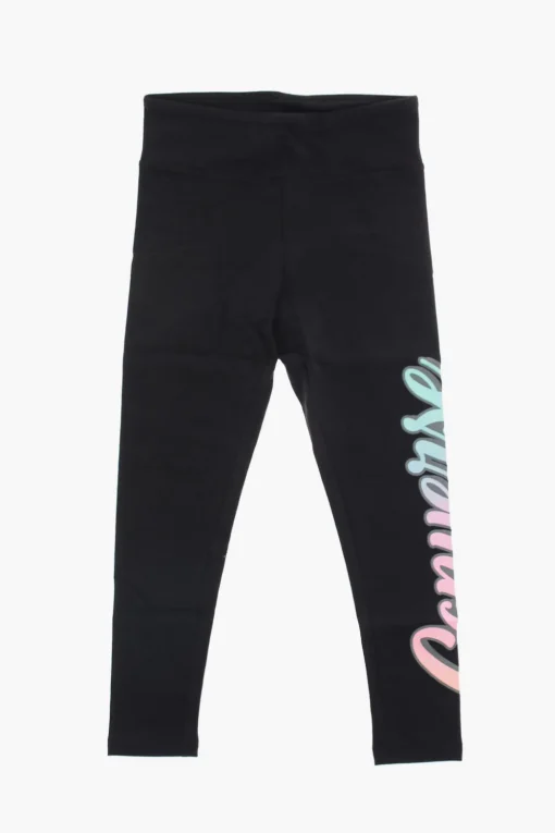 Leggings a Vita Alta con Stampa Logo Laterale>Converse KIDS Online