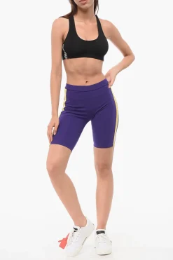 Leggings Ciclista Underwear con Bande Logate></noscript>Dsquared2 Outlet