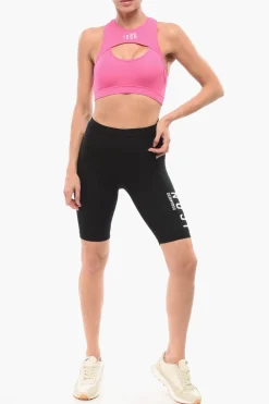 Leggings Ciclista Underwear ICON con Stampa></noscript>Dsquared2 Sale