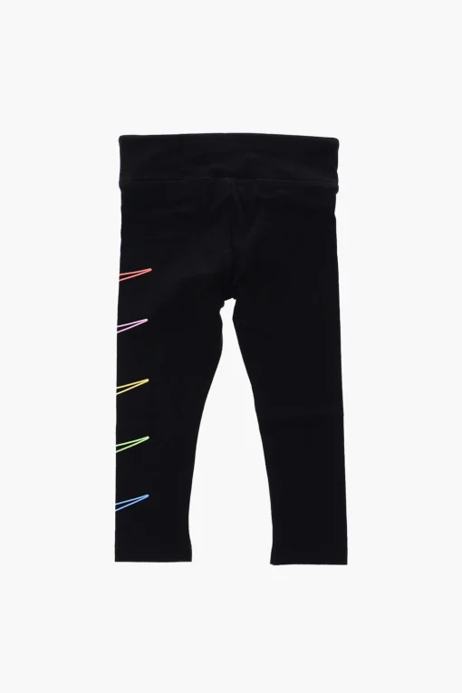 Hot Leggings con Stampa Laterale Abbigliamento