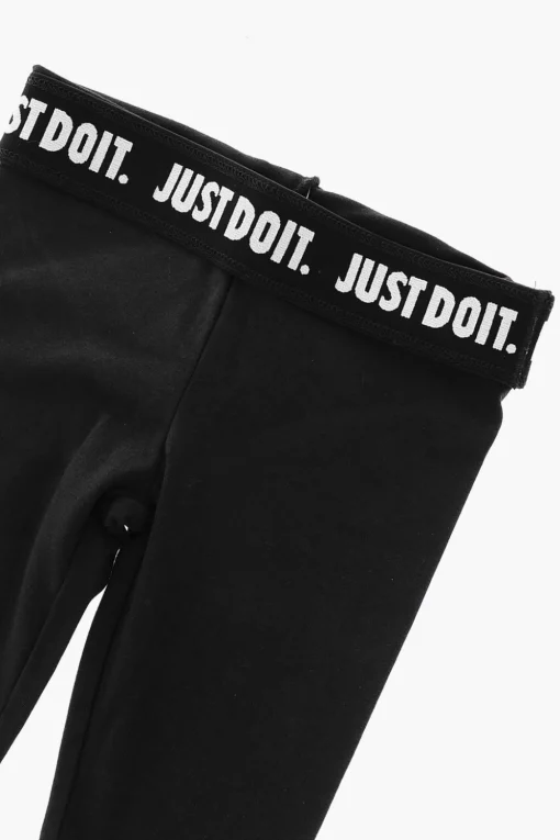 Hot Leggings con Stampa Logo Abbigliamento