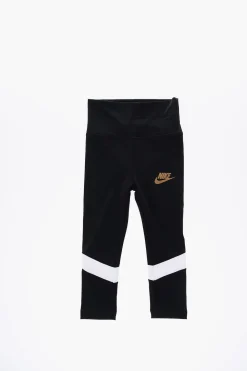 Leggings con Stampa Logo e Bande a Contrasto>Nike KIDS Best