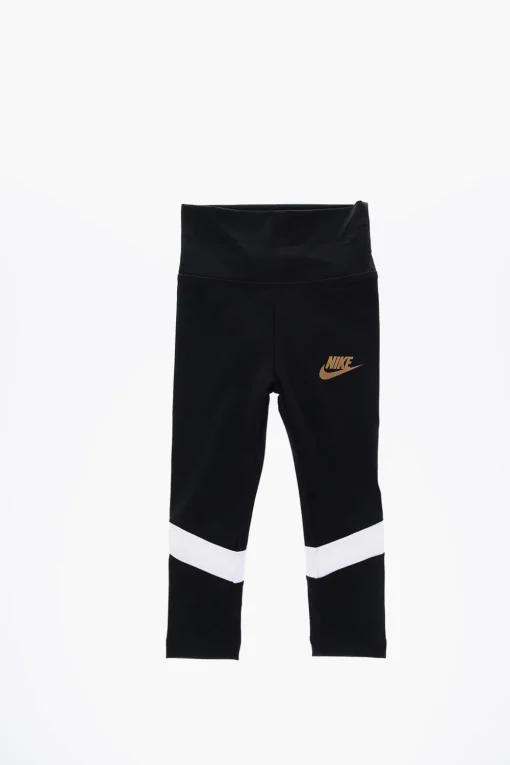 Leggings con Stampa Logo e Bande a Contrasto>Nike KIDS Best