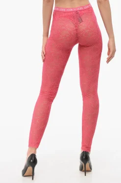Leggings ICON In Pizzo Trasparenti>Dsquared2 Fashion