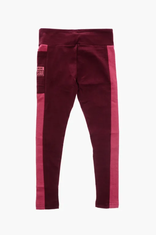 Leggings in Cotone Stretch con Tasca Laterale>Converse KIDS Fashion