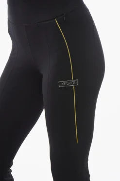 Leggings in Licra con Fondo Svasato></noscript>Versace Outlet