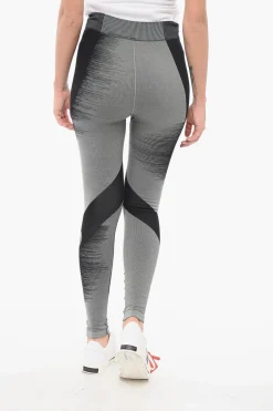 Leggings in Tessuto Tecnico con Design Degradè>Y-3 by Yohji Yamamoto Discount