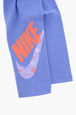Leggings Stampati in Cotone Stretch></noscript>Nike KIDS Best