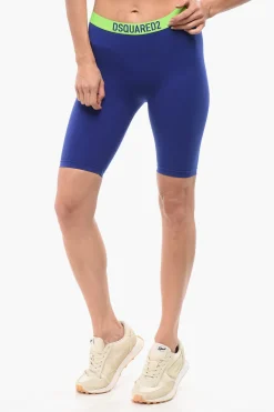 New Leggings Underwear in Microfibra con Elastico Logato Donna Intimo
