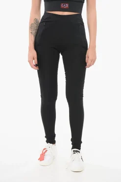 Discount Leggings Utility con Staffe Donna Pantaloni
