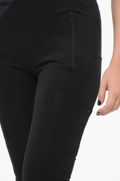 Discount Leggings Utility con Staffe Donna Pantaloni