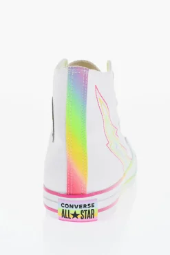 Best LGTBQIA+ ALL STAR CHUCK TAYLOR Sneakers Alte CTAS in Canvas con Dettagli Multicolor Uomo Sneaker