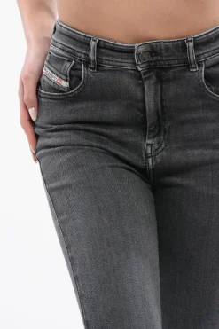 Clearance LIBRARY Jeans 1984 SLANDY Skinny Fit a Vita Alta 12cm L.30 Donna Jeans