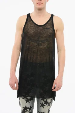 Best LIDO Tank Top in Lana See Through Uomo T-Shirt