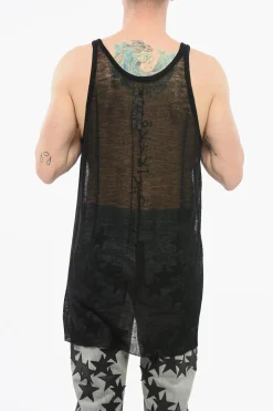 Best LIDO Tank Top in Lana See Through Uomo T-Shirt