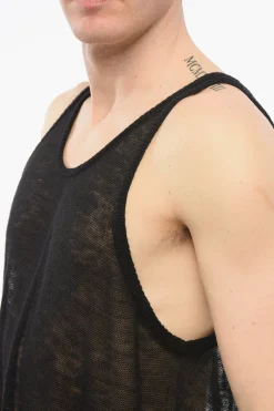 Best LIDO Tank Top in Lana See Through Uomo T-Shirt