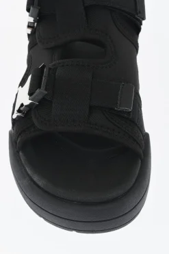 LI-NING Sandali in Tinta Unita con Doppia Fibbia Argentata></noscript>Neil Barrett New
