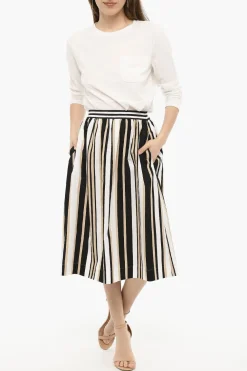 Longuette SCULLY a Righe Pencil Svasata></noscript>Woolrich Outlet