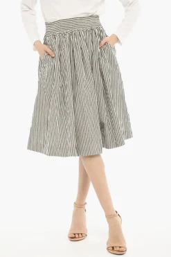 Longuette Svasata a Righe Awning>Woolrich Discount