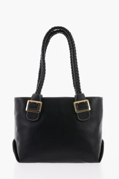 LOVE LOVE Borsa a Spalla in Ecopelle con Manico Intrecciato>Moschino Sale