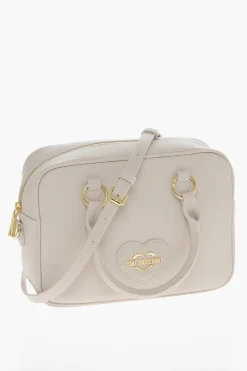 LOVE Borsa a Bauletto in Eco Pelle Saffiano con Doppio Manico></noscript>Moschino Fashion