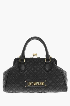 LOVE Borsa a Bauletto in Pelle Vegan Trapuntata>Moschino Best