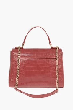 LOVE Borsa a Mano in Ecopelle Stampa Coccodrillo>Moschino Sale