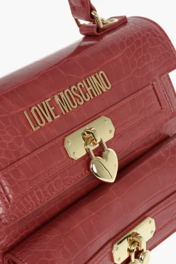 LOVE Borsa a Mano in Ecopelle Stampa Coccodrillo></noscript>Moschino Sale
