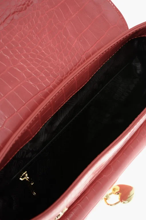 LOVE Borsa a Mano in Ecopelle Stampa Coccodrillo>Moschino Sale