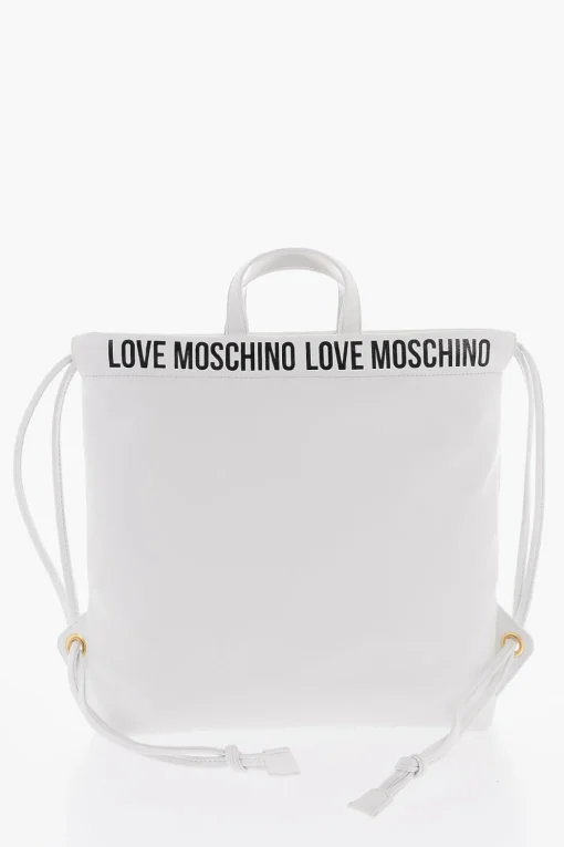 Best LOVE Borsa a Mano in Ecopelle con Logo Stampato Donna Borse A Mano