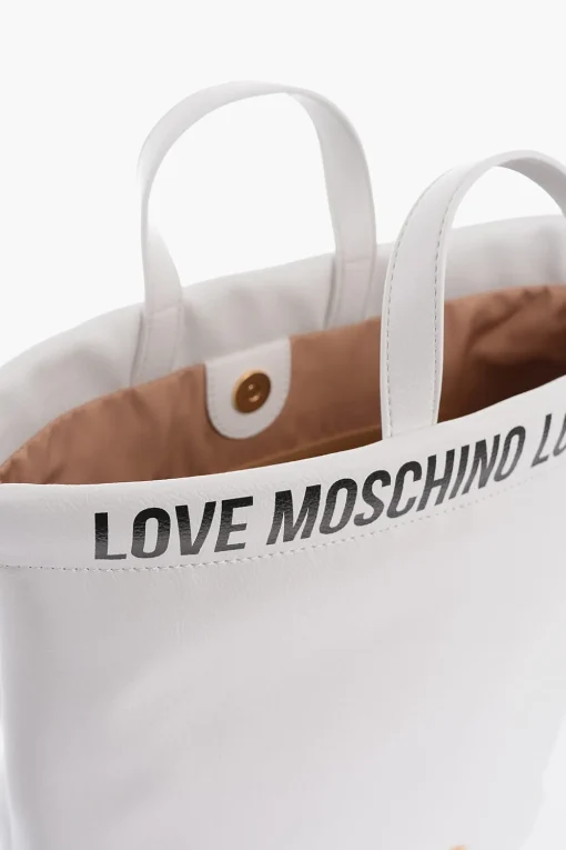 Best LOVE Borsa a Mano in Ecopelle con Logo Stampato Donna Borse A Mano