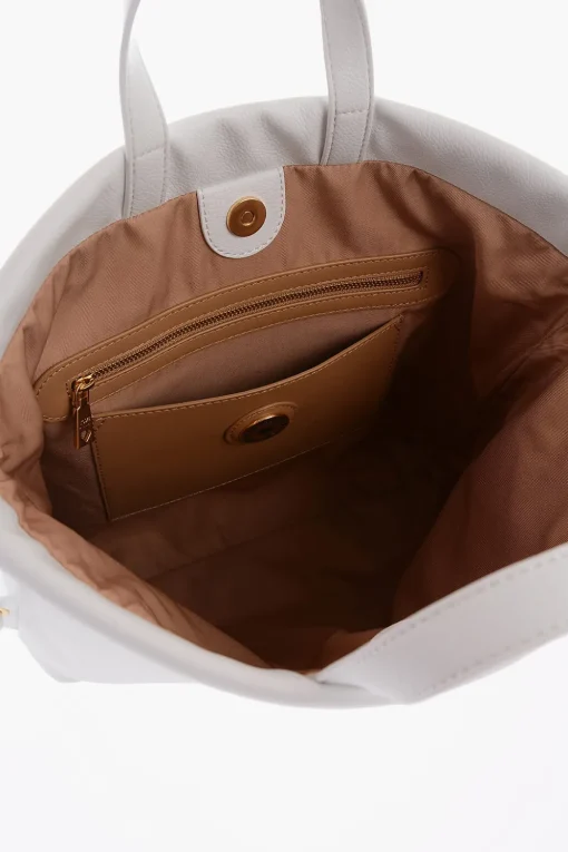 Best LOVE Borsa a Mano in Ecopelle con Logo Stampato Donna Borse A Mano