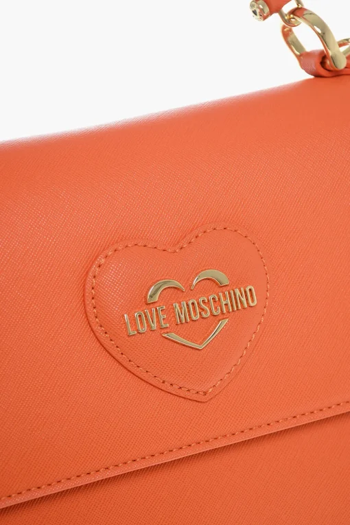 LOVE Borsa a Mano in Ecopelle Saffiano con Tracolla Removibile>Moschino Best