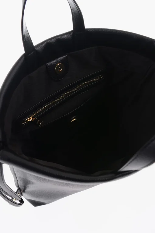 LOVE Borsa a Mano in Ecopelle con Logo Stampato>Moschino Outlet