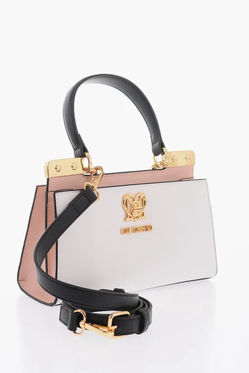 Hot LOVE Borsa a Mano in Ecopelle con Dettagli Dorati Donna Borse A Spalla|Borse A Mano