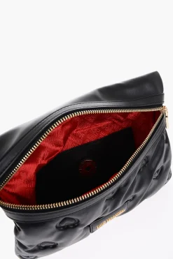 LOVE Borsa a Mano in Ecopelle con Cuori in Rilievo></noscript>Moschino Fashion
