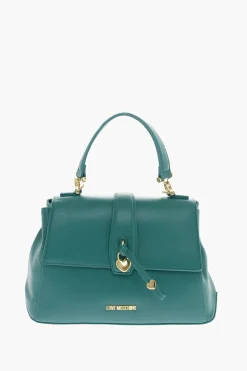 Hot LOVE Borsa a Mano in Pelle Vegan con Charm a Forma di Cuore Donna Borse A Mano