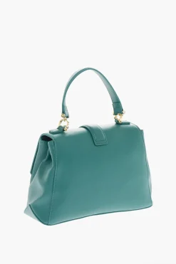 Hot LOVE Borsa a Mano in Pelle Vegan con Charm a Forma di Cuore Donna Borse A Mano
