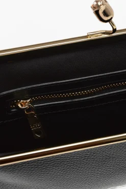 LOVE Borsa a Mano in Tinta Unita con Logo Stampato e Tracolla a Catena Removibile></noscript>Moschino Online